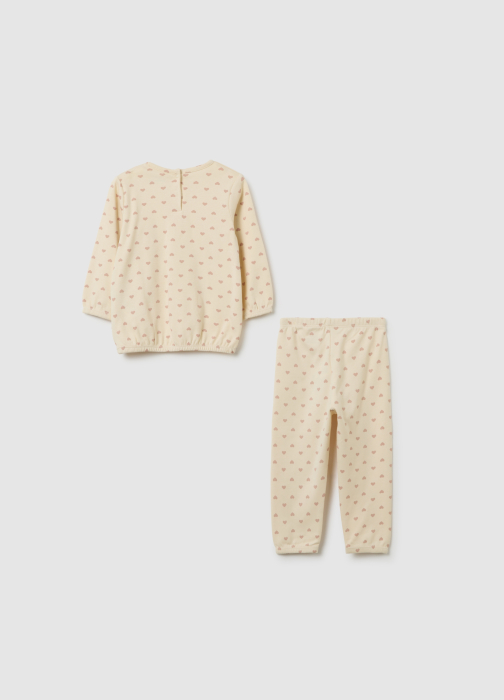 OVS Kids Pijama Buttercream Fete 9-36 Luni [2]