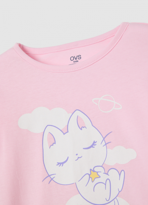 OVS Kids Pijama Cherry Blossom Fete 3-10 Ani [3]