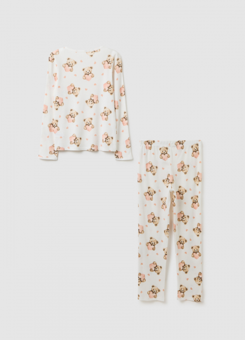 OVS Kids Pijama Cloud Dancer Fete 3-10 Ani [2]