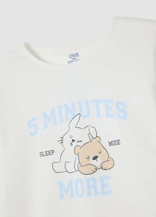 OVS Kids Pijama Lucent White Fete 10-15 Ani [4]
