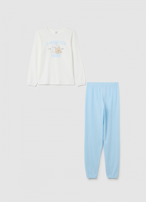 OVS Kids Pijama Lucent White Fete 10-15 Ani [1]
