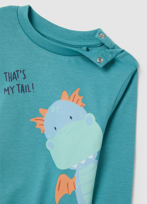 OVS Kids Пижама Для Мальчиков Pastel Turquoise 9-36 Месяцев [4]