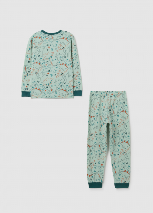 OVS Kids Pijama Silt Green Baieti 3-10 Ani [2]