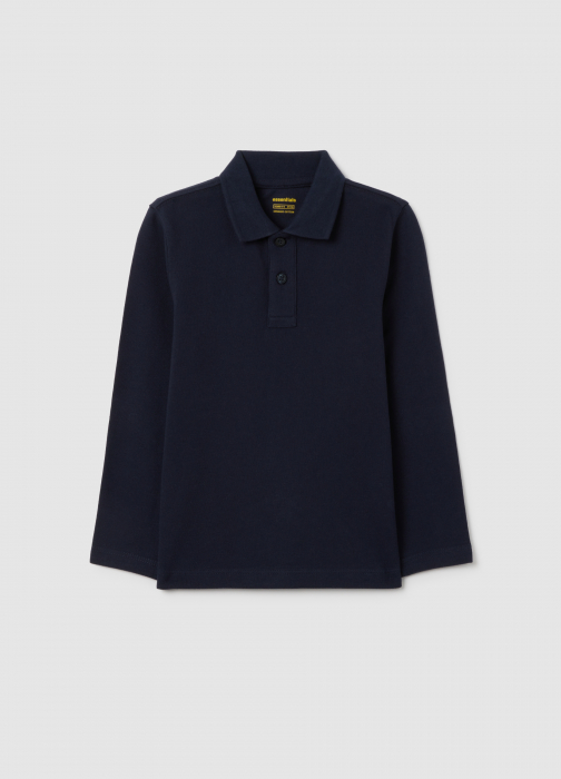 OVS Kids Polo Maneca Lunga Dark Sapphire  Baieti 3-10 Ani [1]