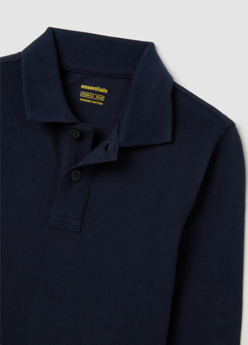 OVS Kids Polo Maneca Lunga Dark Sapphire  Baieti 3-10 Ani [4]