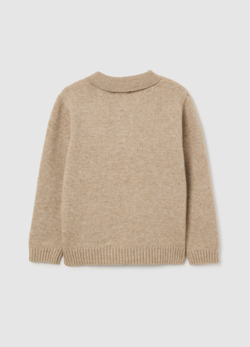 OVS Kids Pulover Beige Melange Baieti 3-10 Ani [2]