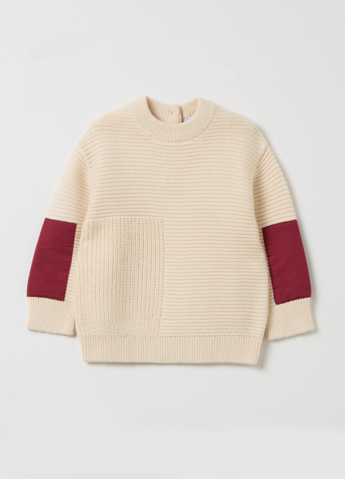OVS Kids Pulover Bej Baieti 9-36 Luni [1]
