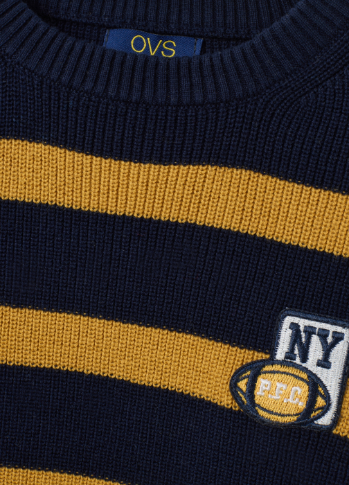 OVS Kids Свитер Для Мальчиков Blue-Striped Yellow 3-10 Лет [3]