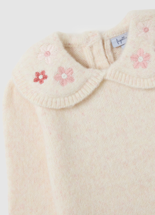 OVS Kids Pulover Vanilla Cream Fete 9-36 Luni [3]