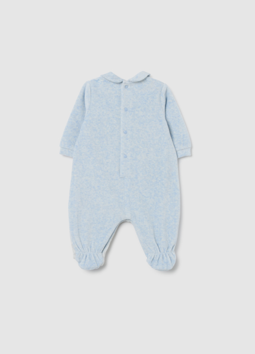 OVS Kids Salopeta Light Blue Melange Baieti 0-9 Luni [2]