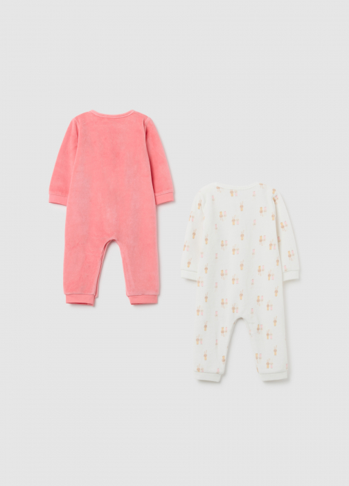 OVS Kids Пижама-Комбинезон Для Мальчиков Розовая 9-36 Месяцев [2]