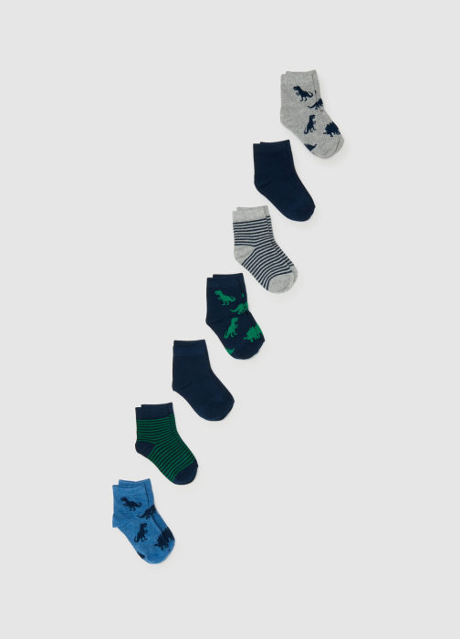 OVS Kids Набор Носков Для Мальчиков Синний/Зеленный 10-15 Лет [1]