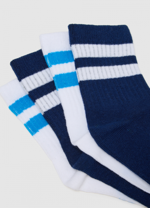 OVS Kids Set Ciorapi White/Blue  Baieti 10-15 Ani [2]