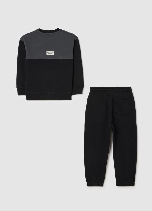 OVS Kids Set Hanorac+Jogger Black Beauty  Baieti 3-10 Ani [2]