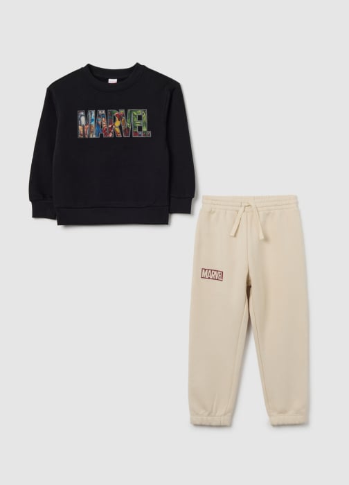 OVS Kids Set Hanorac+Jogger Black Beauty  Baieti 3-10 Ani [1]