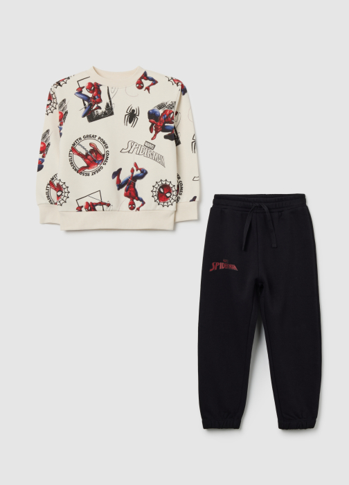 OVS Kids Set Hanorac+Jogger White Smoke Baieti 3-10 Ani [1]