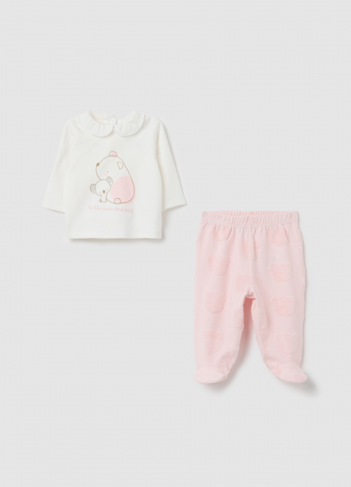 OVS Kids Set Rochie+Leggins Blushing Bride Fete 0-9 Luni [1]