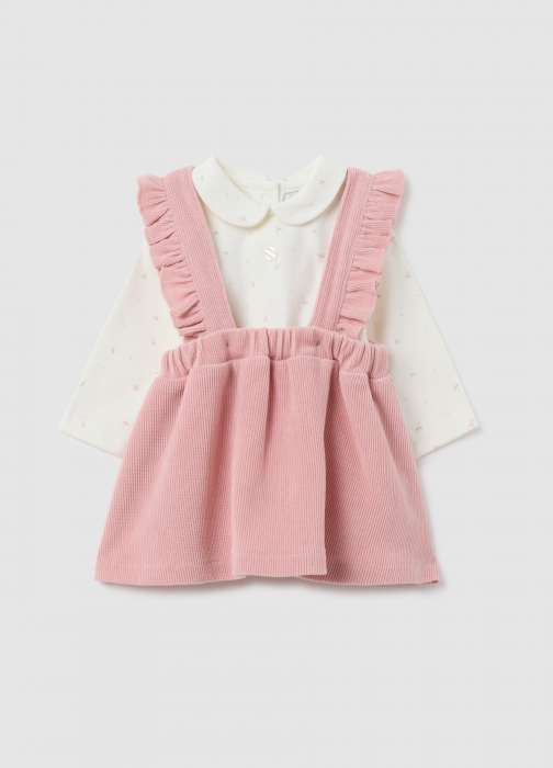OVS Kids Set Rochie+Leggins Roz Pal Fete 0-9 Luni [1]