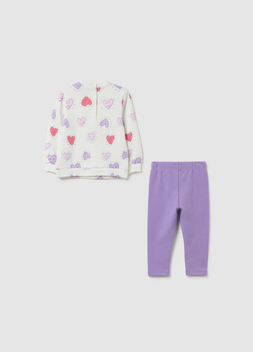 OVS Kids Set Sport White Alyssum Fete 9-36 Luni [2]