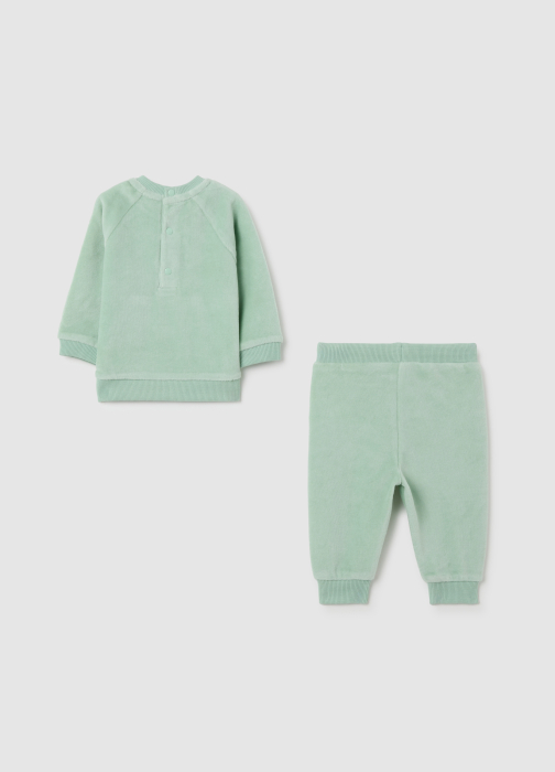OVS Kids Set Tricou + Pantaloni Aqua Foam Baieti 0-9 Luni [2]