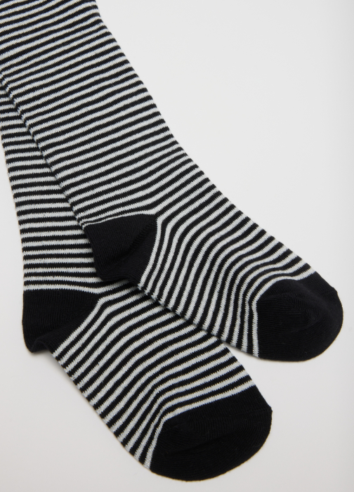 OVS Kids Колготки Для Девочек Black-Striped White 3-10 Лет [2]