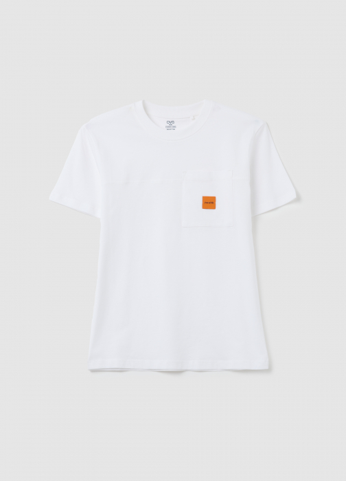OVS Kids Tricou Lucent White Baieti 10-15 Ani [1]