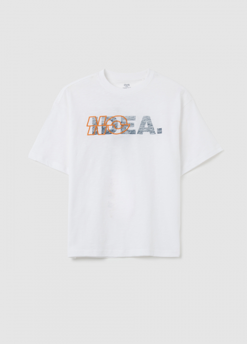 OVS Kids Tricou Lucent White Baieti 10-15 Ani [4]