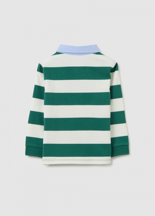 OVS Kids Tricou Polo Maneca Lunga  Stripes Baieti 9-36 Luni [2]