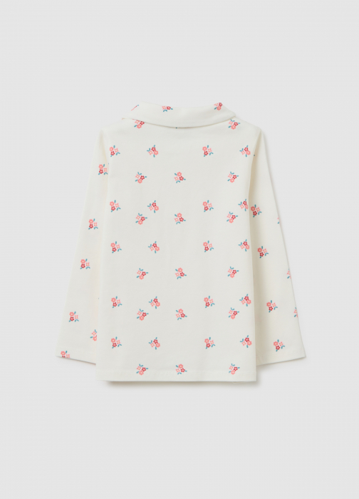 OVS Kids Поло С Длинным Рукавом Для Девочек White Alyssum 9-36 Месяцев [2]
