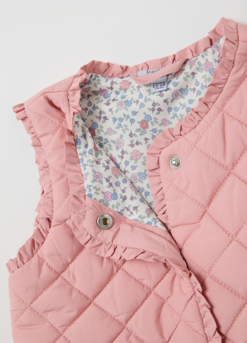 OVS Kids Vesta Bleached Mauve Fete 9-36 Luni [3]