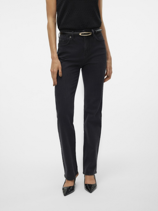 VERO MODA Женские Джинсы Black Denim Tessa Straight [1]