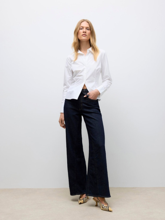 Vero Moda Blugi Lila MADDIE Wide Femei [1]