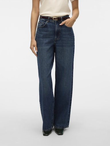 VERO MODA Blugi Dark Blue Denim Rae Femei [2]