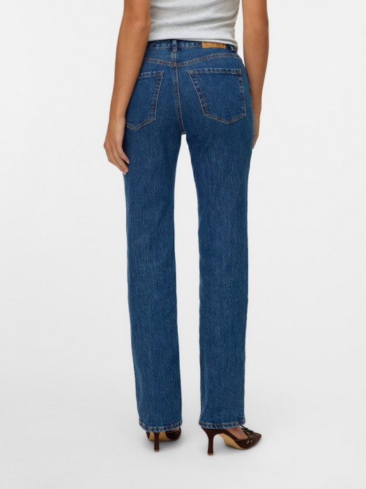 VERO MODA Blugi Dark Blue Denim Tessa Straight Femei [3]