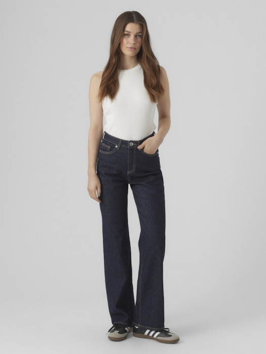 Vero Moda Blugi Indigo TESSA Wide Femei [4]