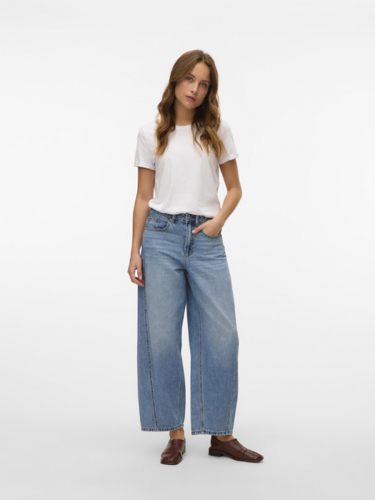 VERO MODA Женские Джинсы Medium Blue Denim Barrel [2]