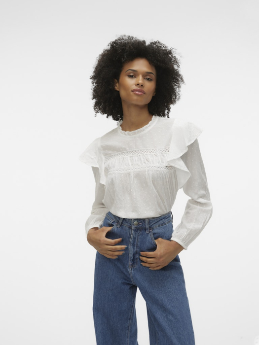 Vero Moda Camasa Alba  Femei [3]