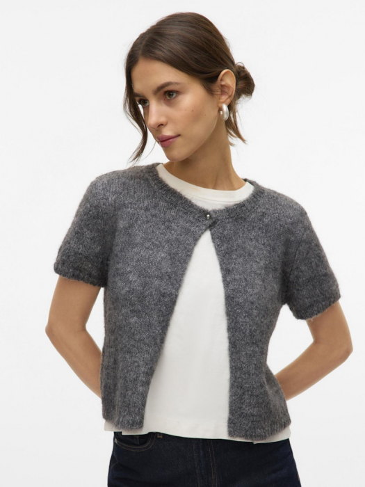 VERO MODA Женский Кардиган Светло-Серый  [4]