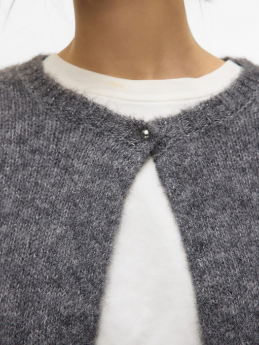 VERO MODA Женский Кардиган Светло-Серый  [5]