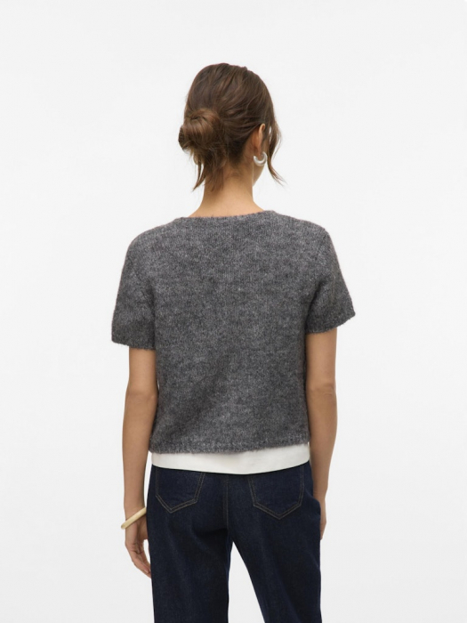 VERO MODA Женский Кардиган Светло-Серый  [2]