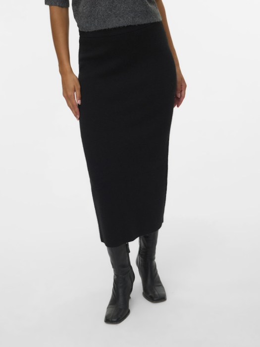 VERO MODA Fusta Neagra  Femei [2]