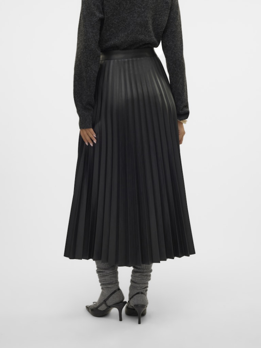 VERO MODA Fusta Neagra  Femei [4]