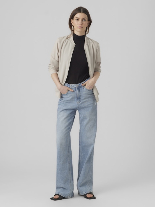 Vero Moda Geaca Bej  Femei [1]