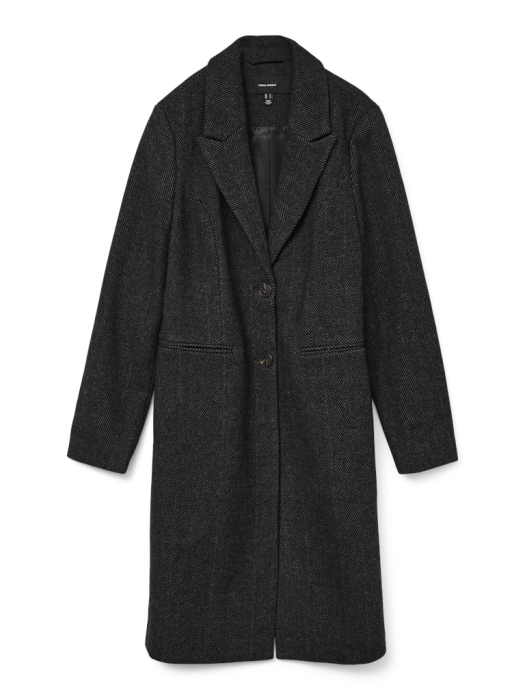 VERO MODA Женское Пальто Чёрное  [1]
