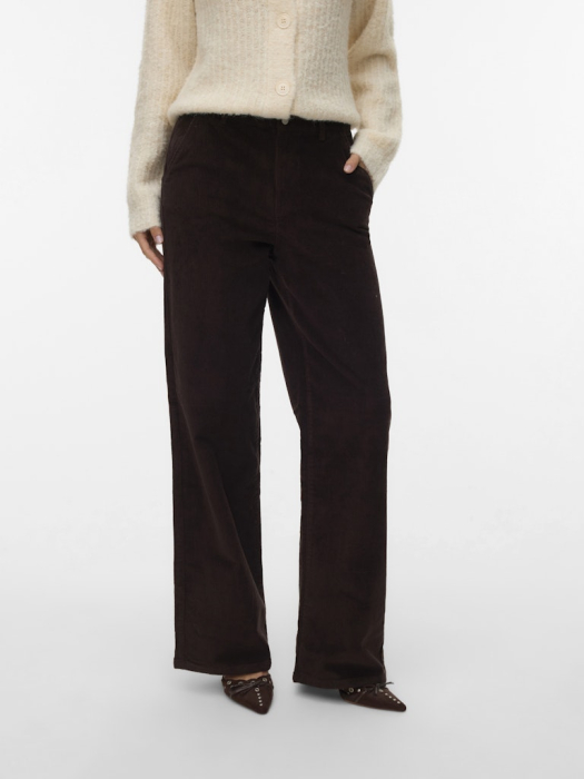 VERO MODA Pantaloni Chocolate Torte Wide Femei [2]