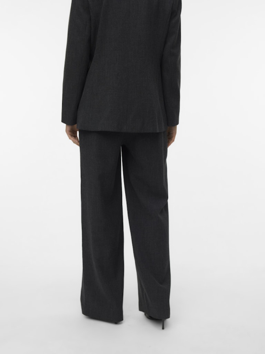 VERO MODA Pantaloni Dark Grey Melange  Femei [3]