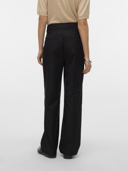 VERO MODA Женские Брюки Чёрные Straight [2]