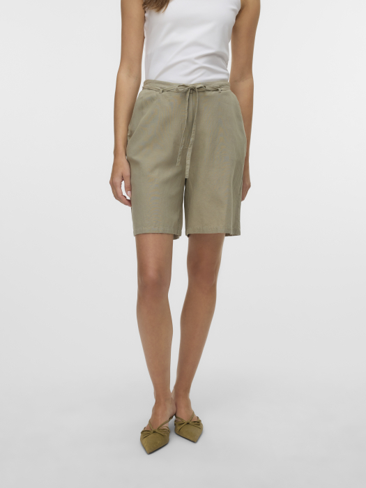 Vero Moda Женские Шорты Бежевые  [1]