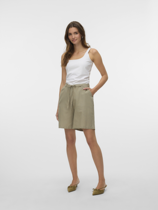 Vero Moda Женские Шорты Бежевые  [3]