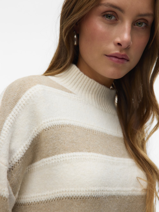VERO MODA Pulover Birch W.Silver  Femei [4]